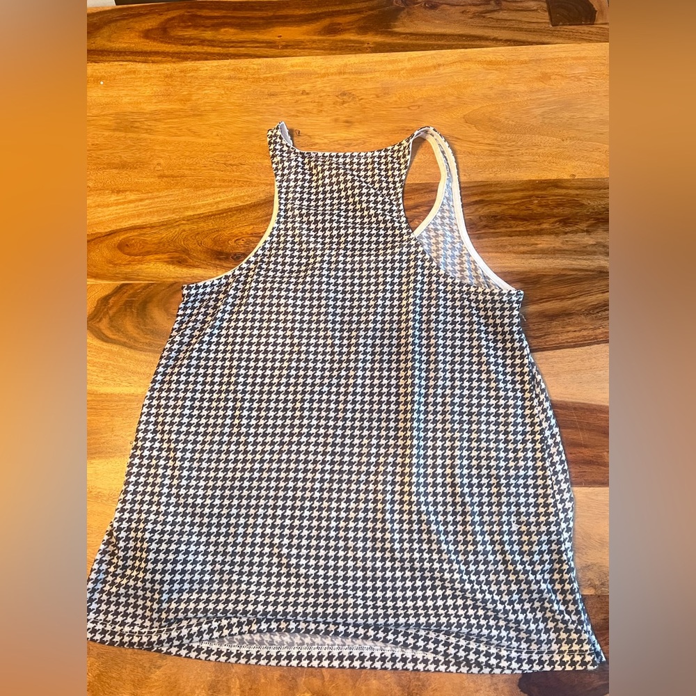 Guess « pied de poule » tank top